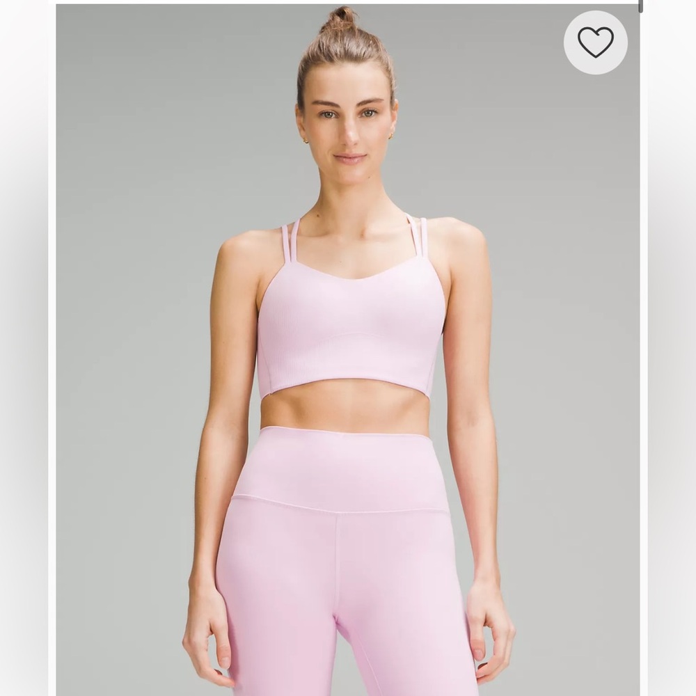 Lululemon Like a Cloud Ribbed Longline Bra
Light Support, B/C Cup. NWOT